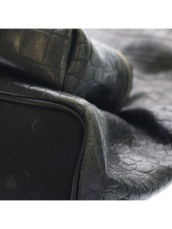 Saint Laurent Paris City Croco Backpack